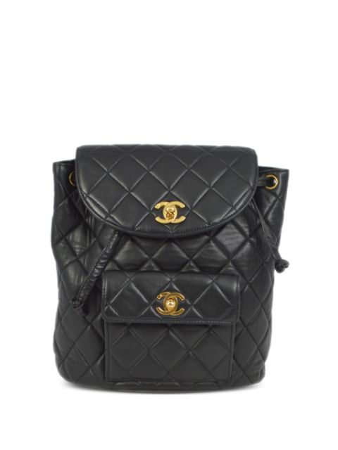 CHANEL 1997 large Duma quilted backpack Women