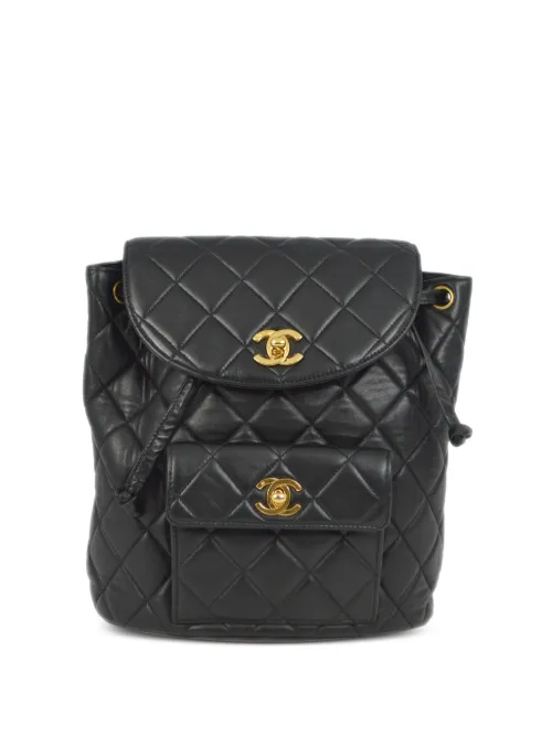 Sac à dos Duma à matelassage (1997) - CHANEL Pre-Owned - Modalova