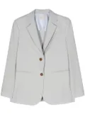 Alysi notched-lapels blazer - Grey