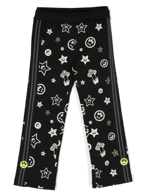 Barrow kids pantalones con logo estampado