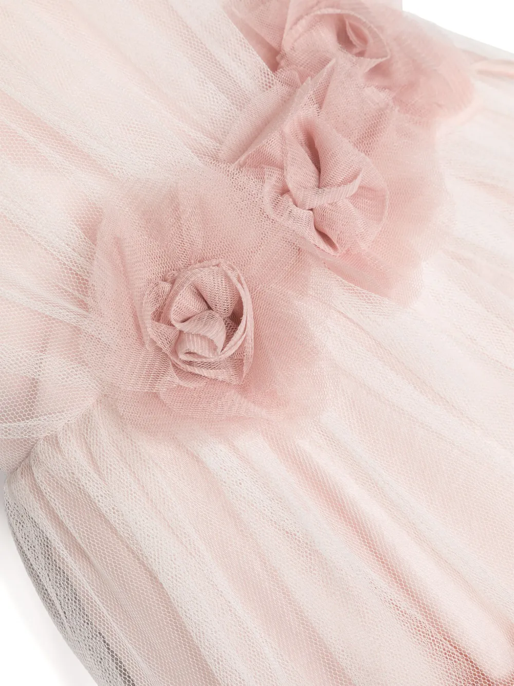 AMAYA Mouwloze tulen jurk Roze