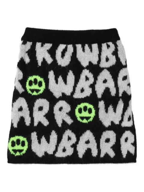 Barrow kids text graphic skirt