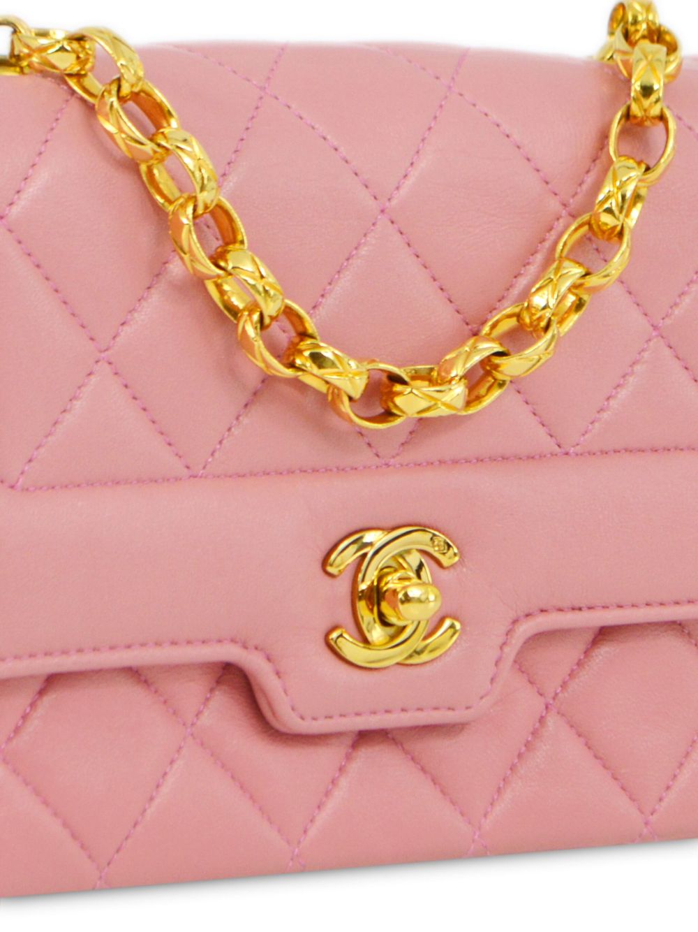 Cheap HOT SALE CHANEL 1990 Classic Flap Bijoux chain shoulder bag Women