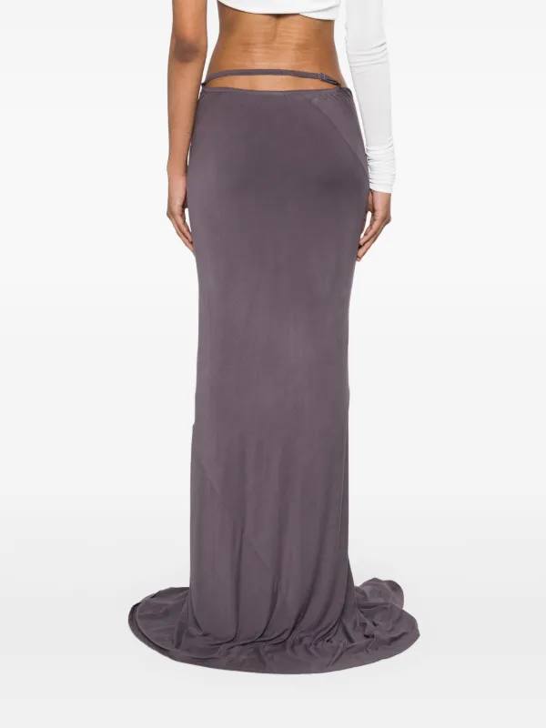 Jersey maxi skirt grey hotsell