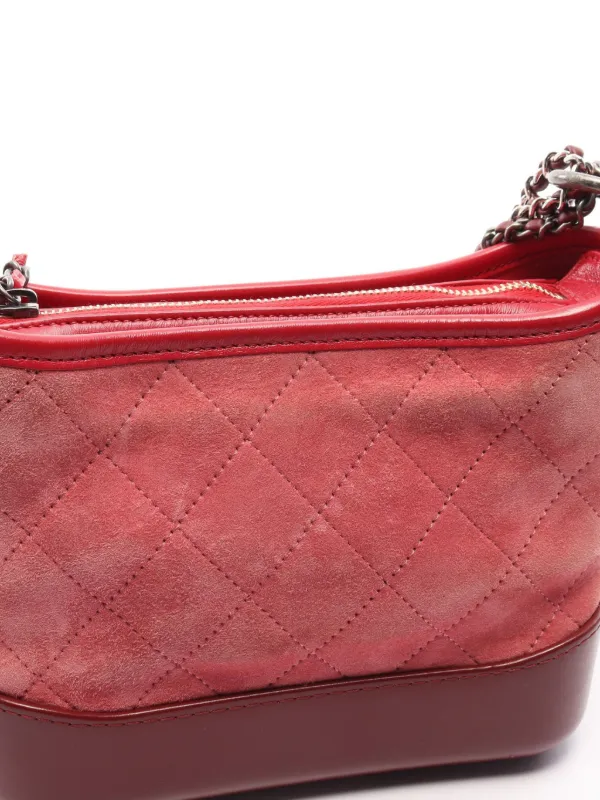 Chanel gabrielle bag discount pink