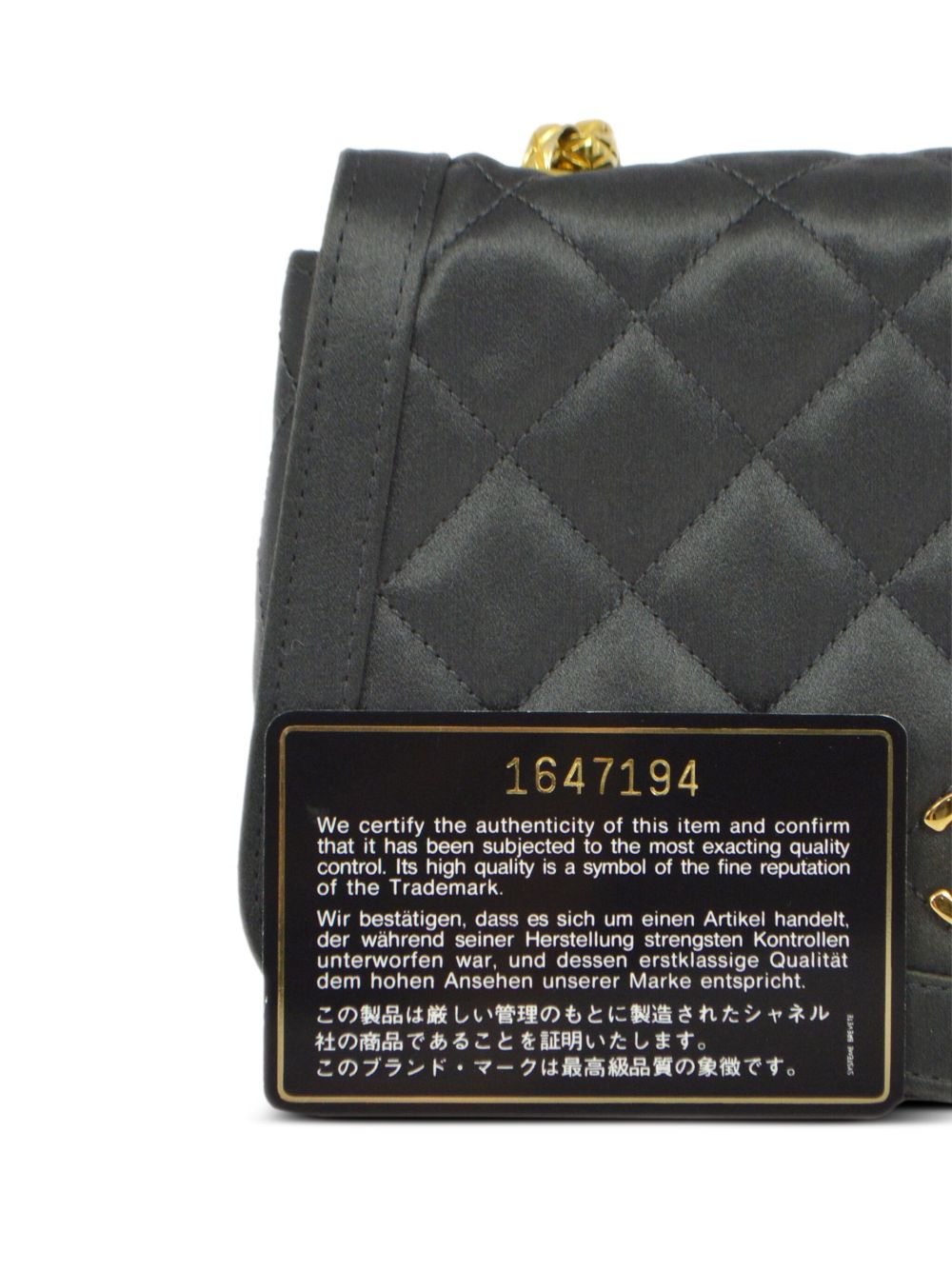 Cheap HOT SALE CHANEL 1990 CC turn-lock diamond-quilted shoulder bag Women