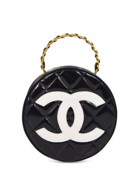 CHANEL 1995 quilted vanity top-handle bag Women