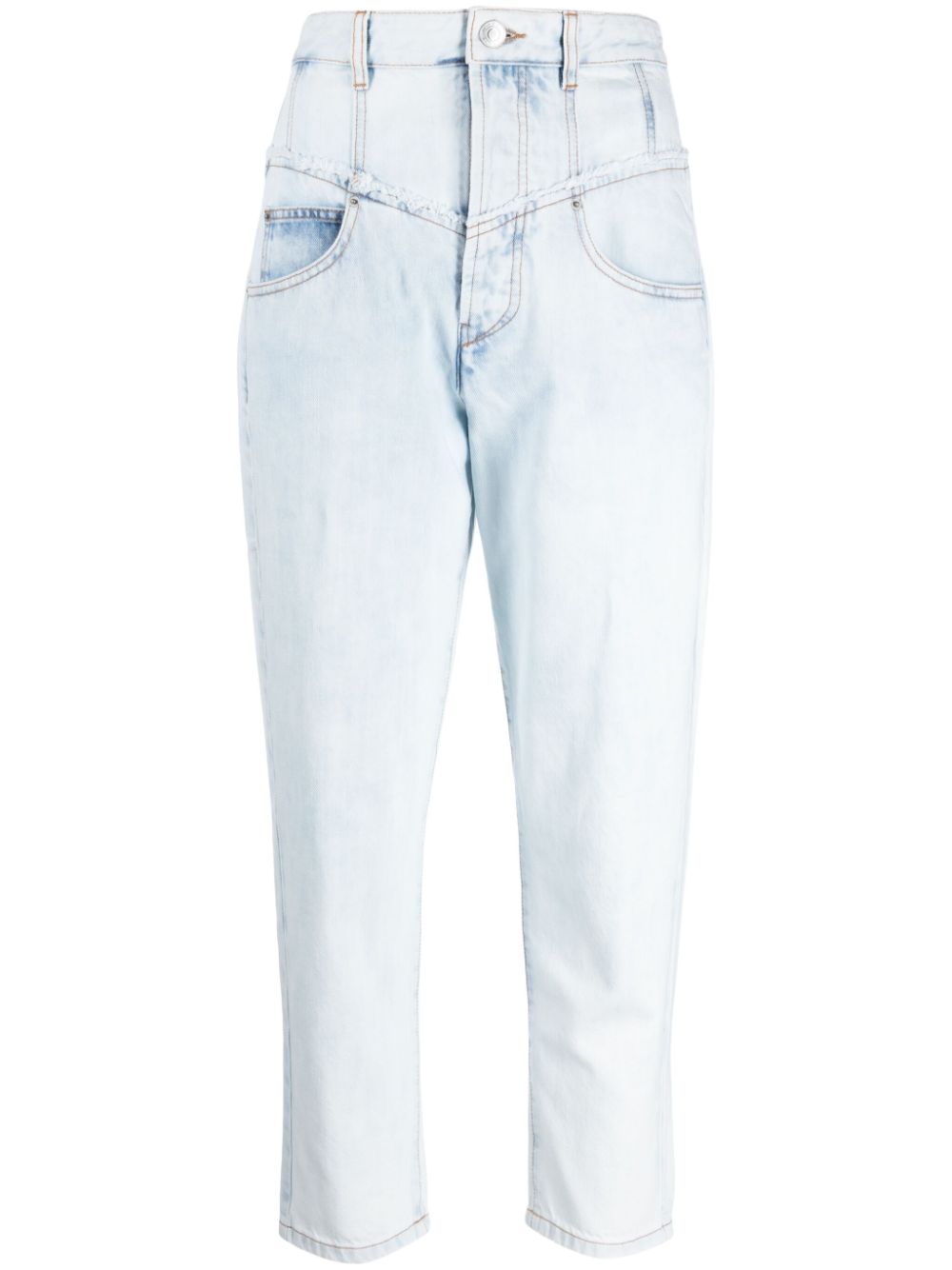 Oliviani high-rise skinny-leg jeans