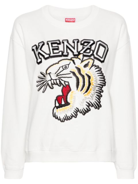 Kenzo Varsity Jungle Tiger cotton sweatshirt Women