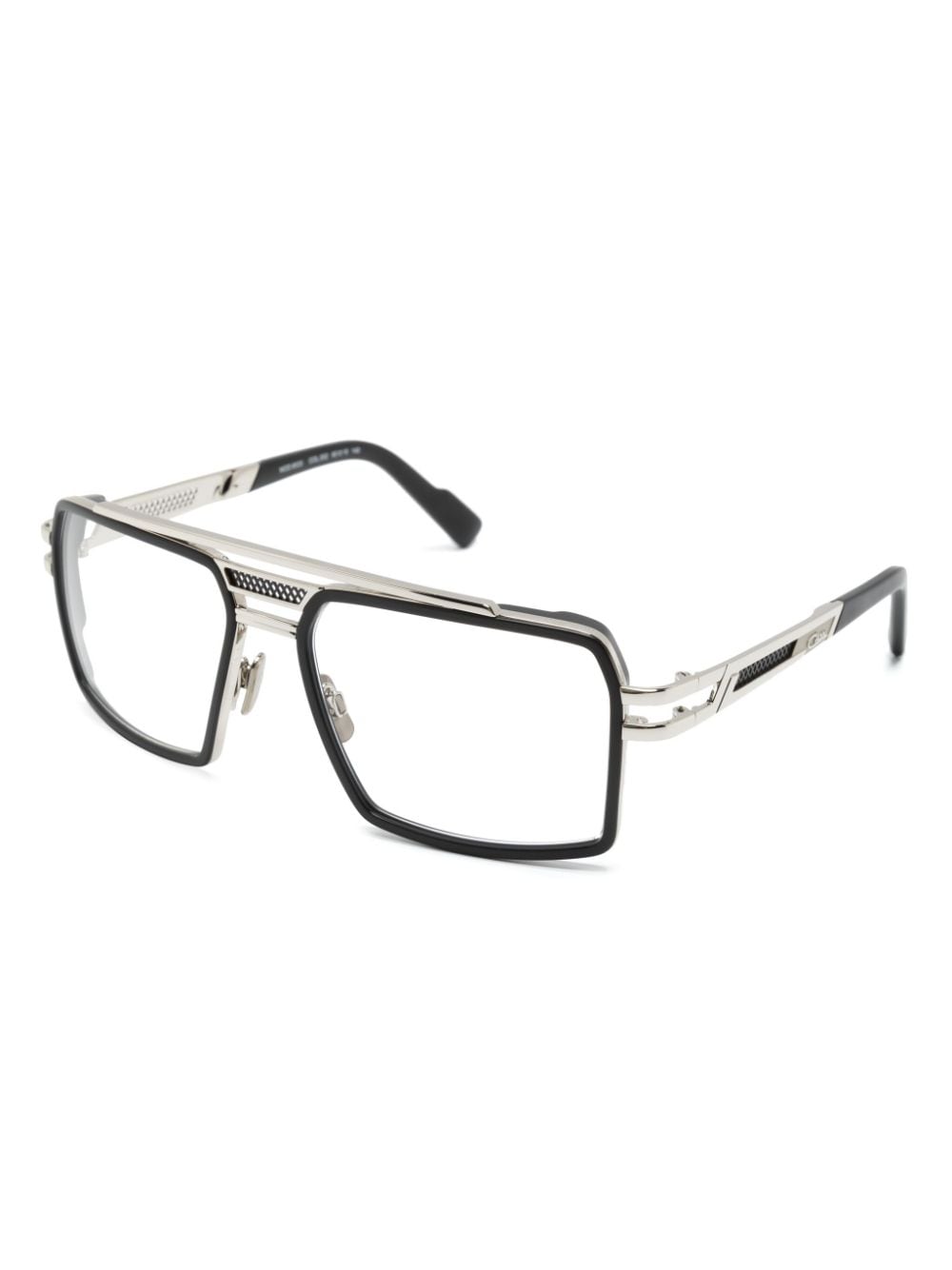 Cazal 6033 bril met vierkant montuur - Zilver