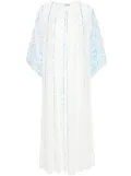 Baruni Jasmine sequinned maxi dress - White