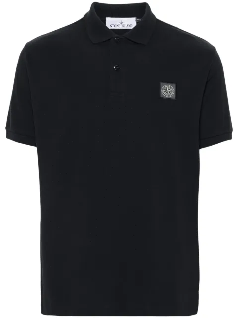 Stone Island Poloshirt mit Kompass-Applikation