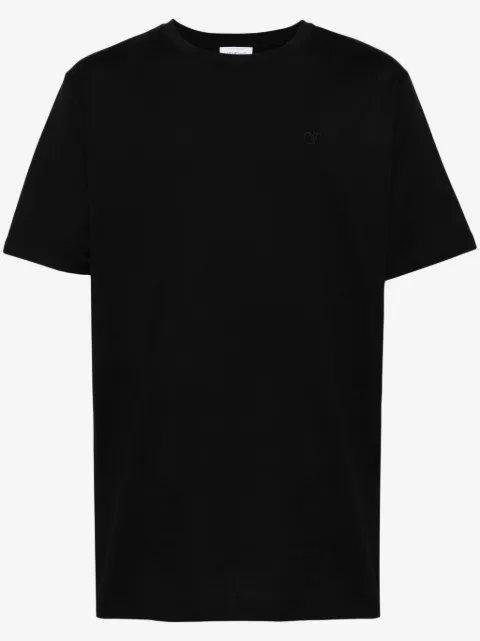 Off-White t-shirt en coton à logo brodé