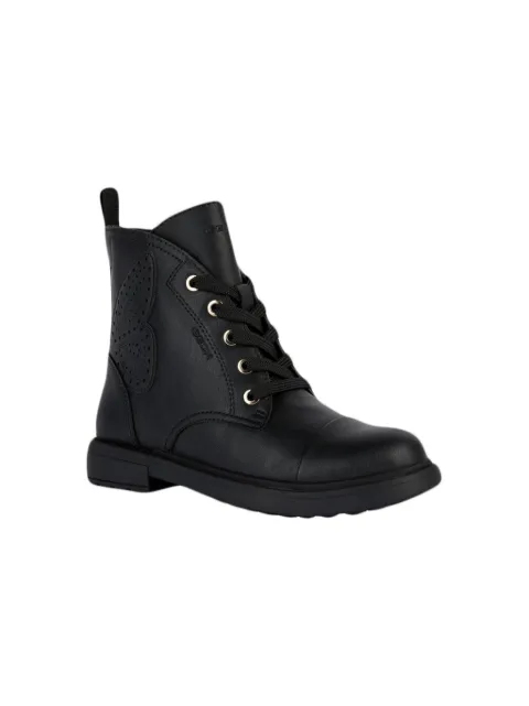 Geox Kids Eclair embellished leather boots