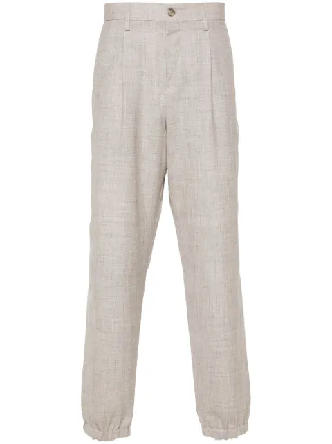 Canali pantalones de tejido cambray