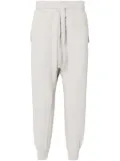 Thom Krom drop-crotch panelled track pants - Grey