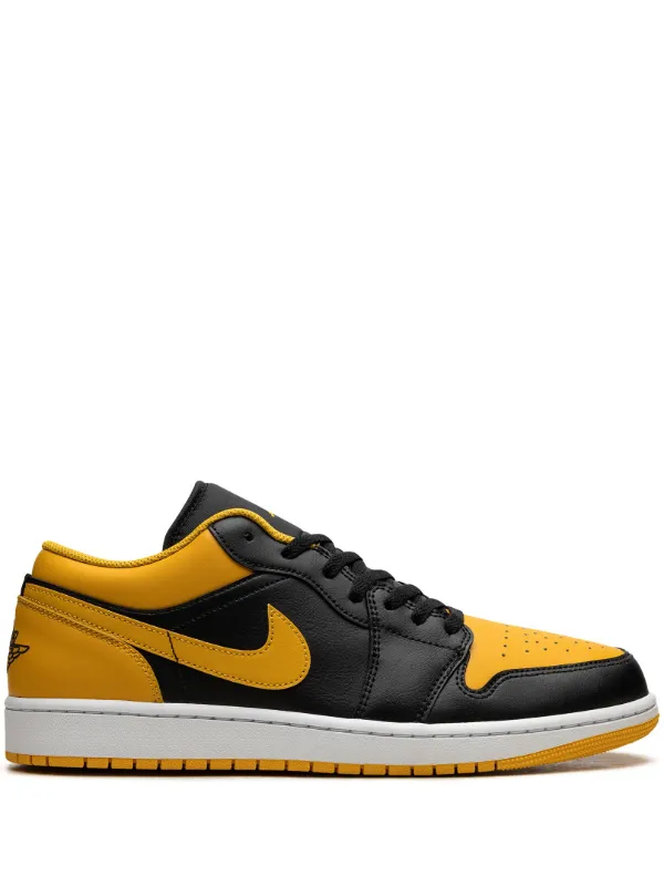 Jordan Air Jordan 1 Low Yellow Ochre Sneakers Schwarz FARFETCH DE