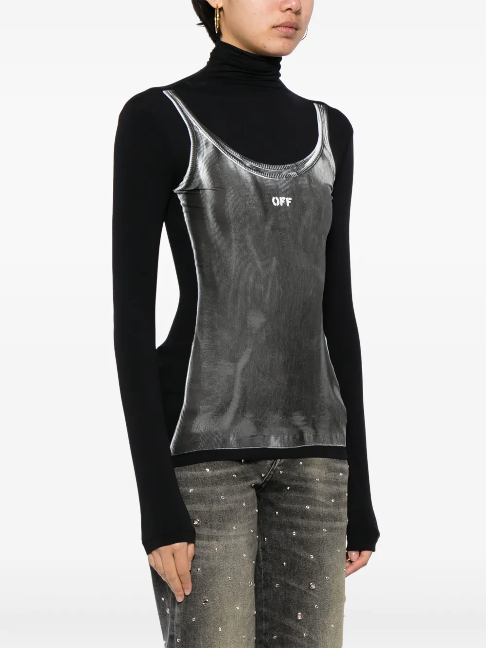 The High Neck in Off White