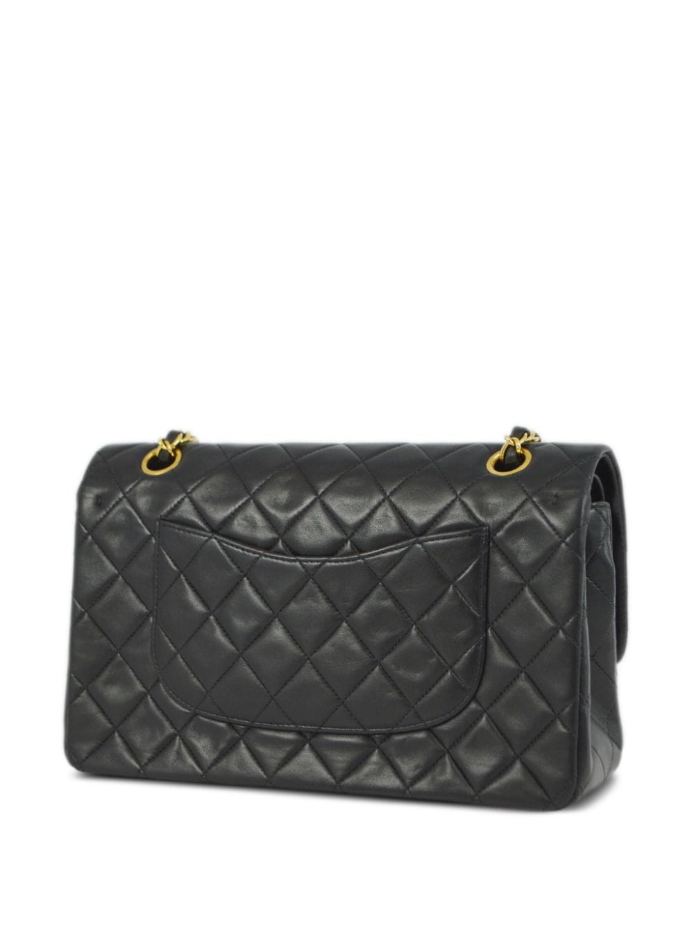 CHANEL Pre-Owned 1997 pre-owned Double Flap medium schoudertas - Zwart