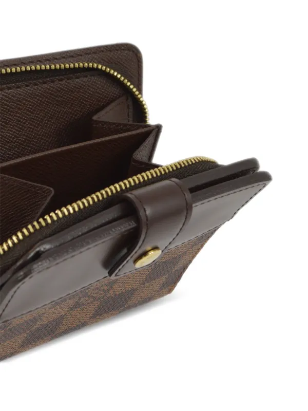 Louis Vuitton Pre-Owned 2003 pre-owned Compact Zip Wallet | Brown