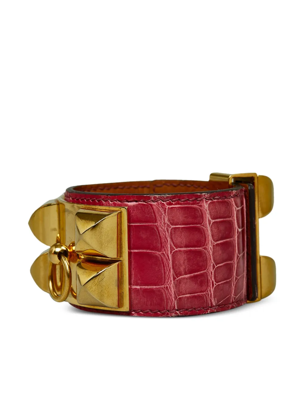 Hermès 2015 pre-owned Collier de Chien bracelet - Rood