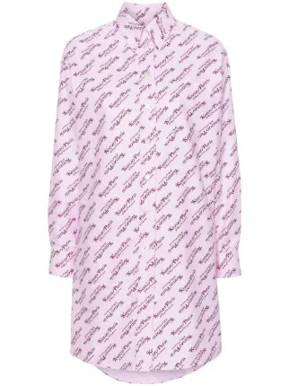 Kenzo x Verdy シャツドレス | ピンク | FARFETCH JP