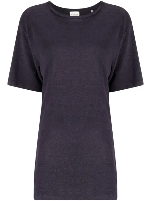 MARANT ÉTOILE Zewel linen T-shirt