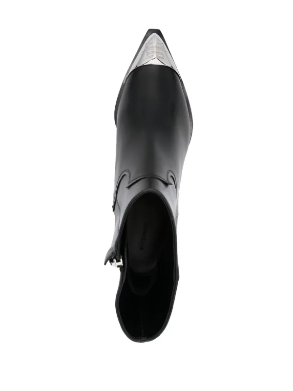 GIVENCHY ウエスタン アンクル フツ BE604KE22S 001 Givenchy アンクルブーツ | ブラック | FARFETCH JP