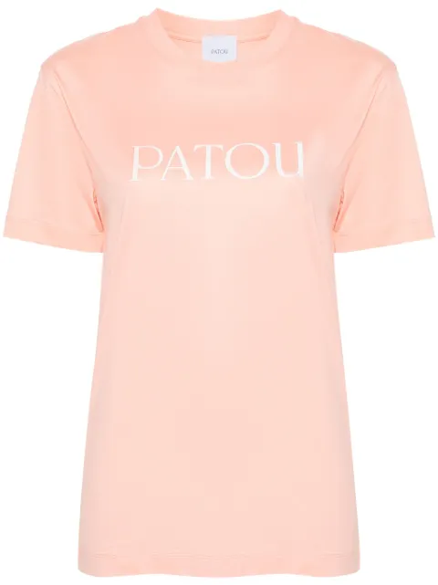 Patou logo-print organic-cotton T-shirt