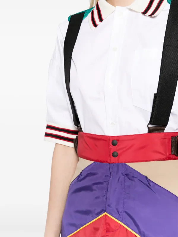 Kolor カラーブロック ジャンパースカート | マルチカラー | FARFETCH JP
