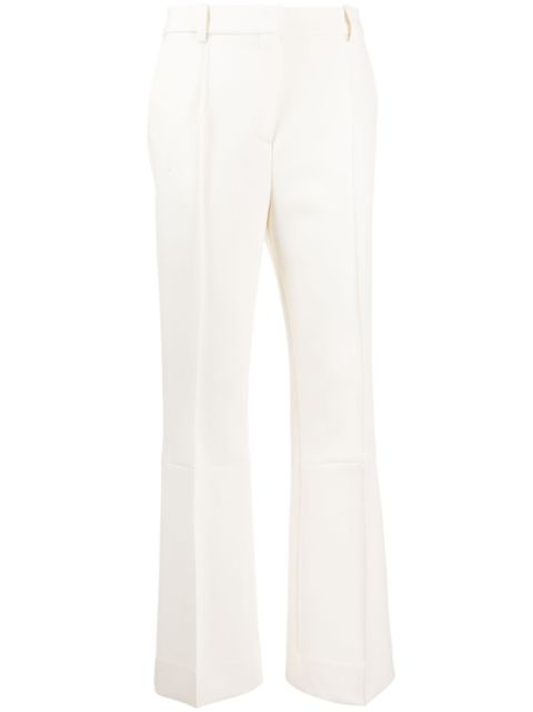 Victoria Beckham tailored cotton-blend trousers