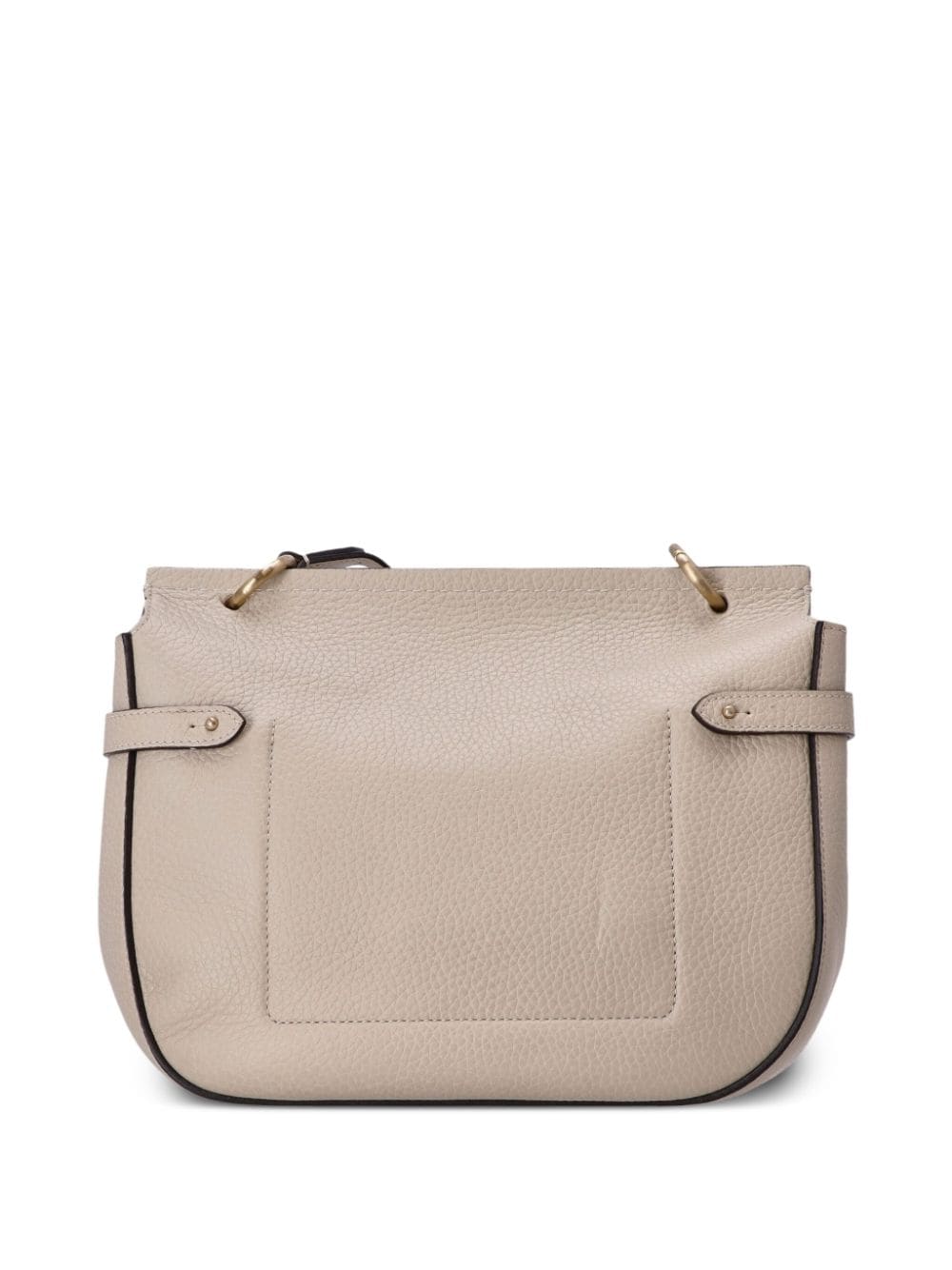 Shop Mulberry Amberley Leather Satchel In Neutrals