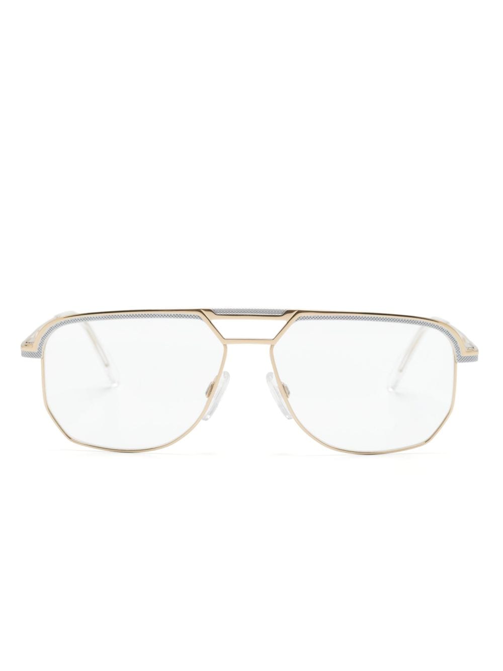 Cazal 7101 Pilot-frame Glasses In Gold