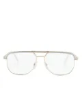 Cazal 7101 pilot-frame glasses - Gold