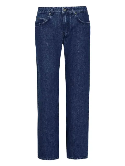 Off-White logo-patch denim jeans