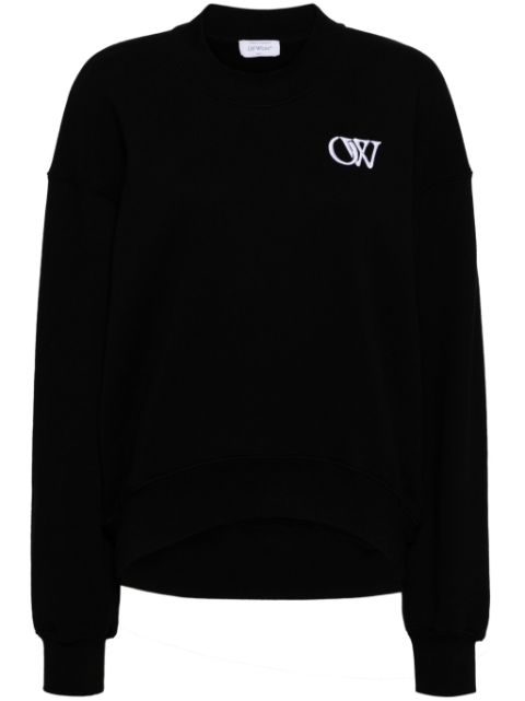 Off-White initial-applique sweatshirt Women