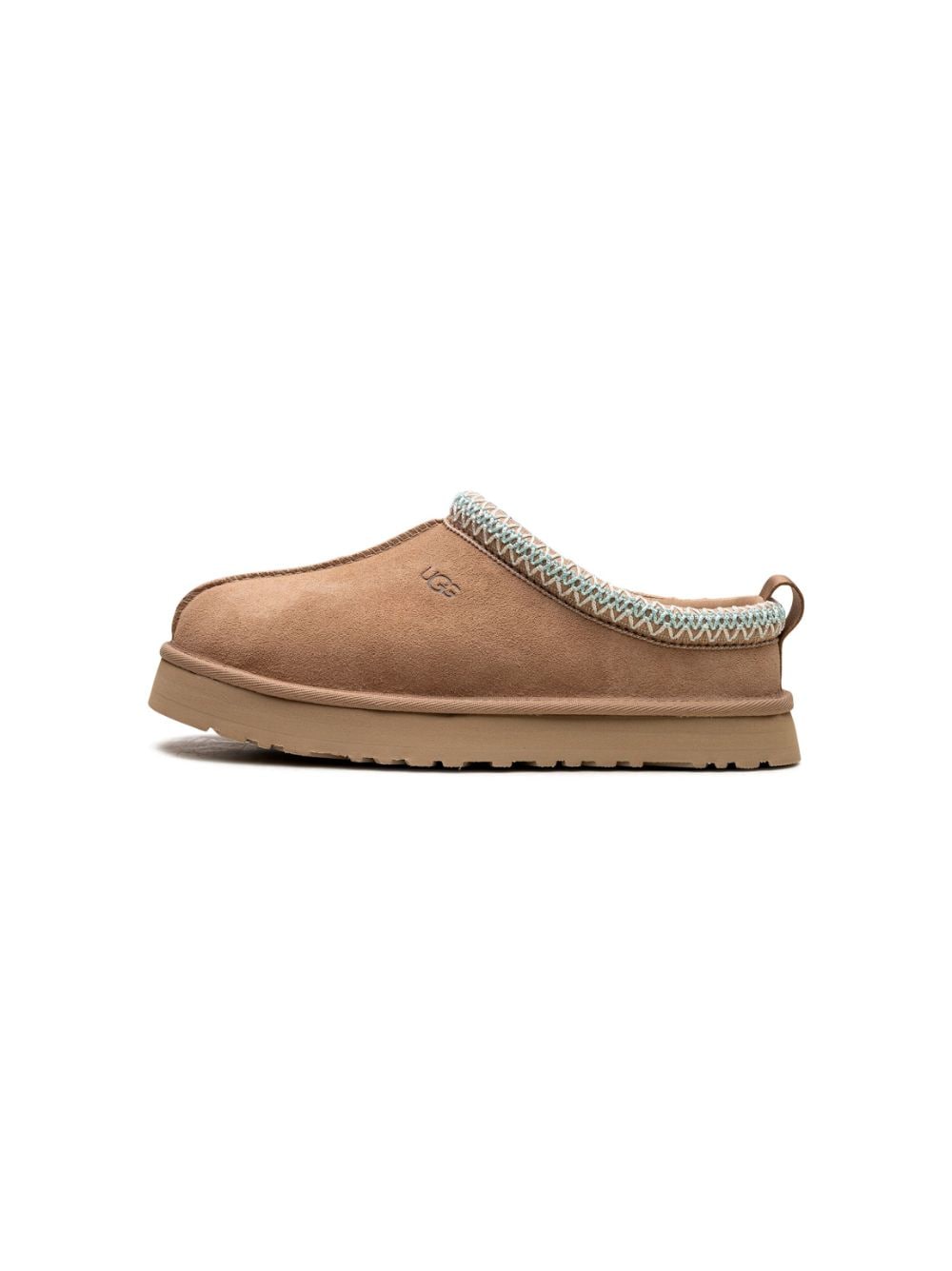Shop Ugg Tazz "sand" Slippers In 褐色