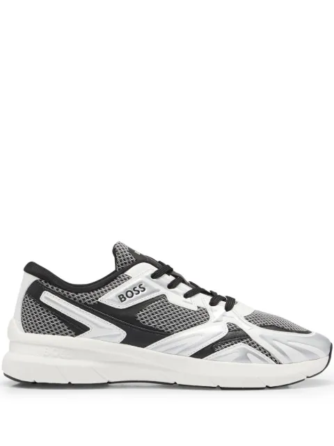 BOSS tenis con agujetas y paneles