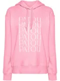 Patou Patou Patou organic-cotton hoodie - Pink