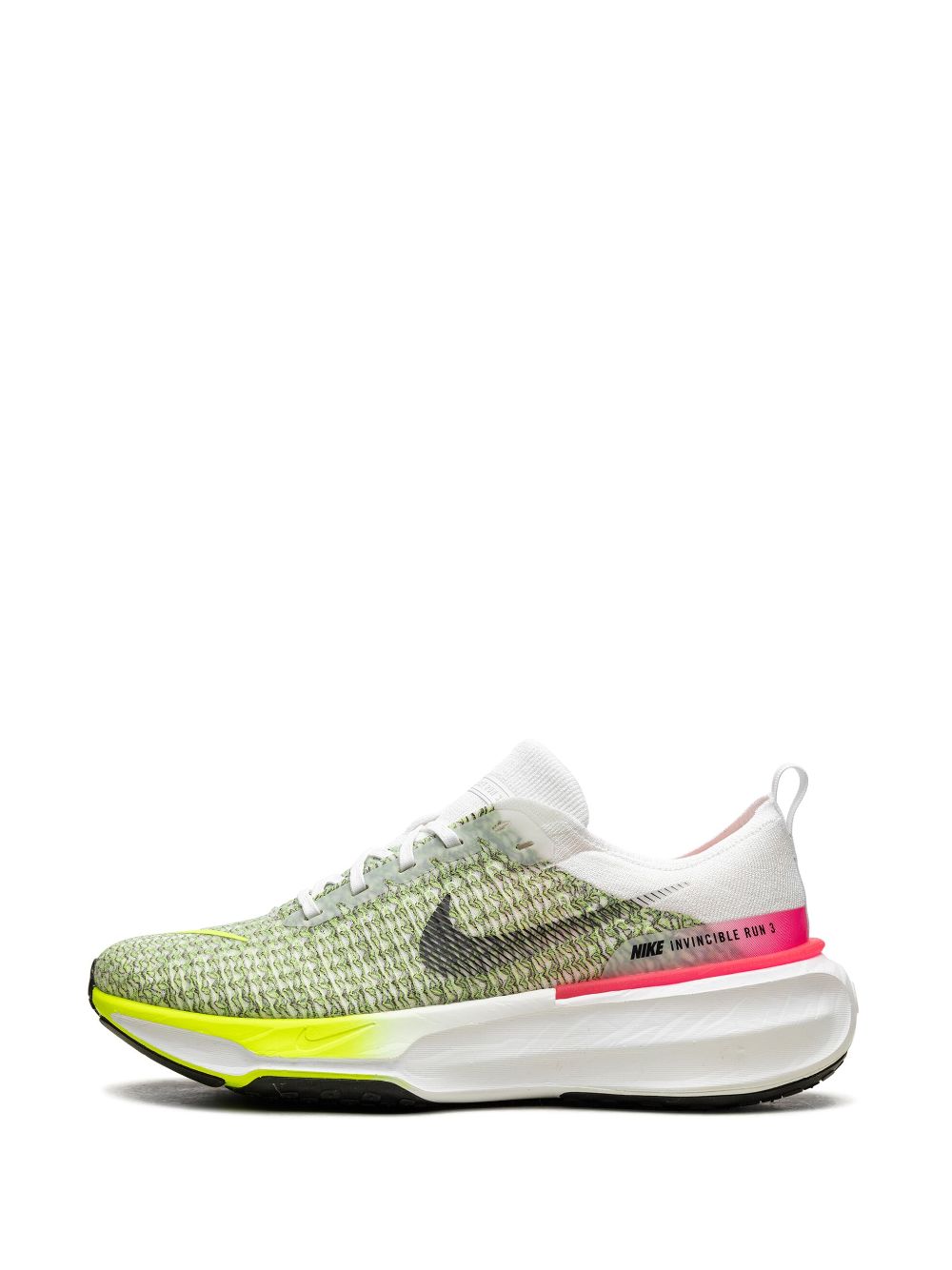 Nike ZoomX Invincible Run 3 "White Volt Hyper Pink" sneakers WOMEN