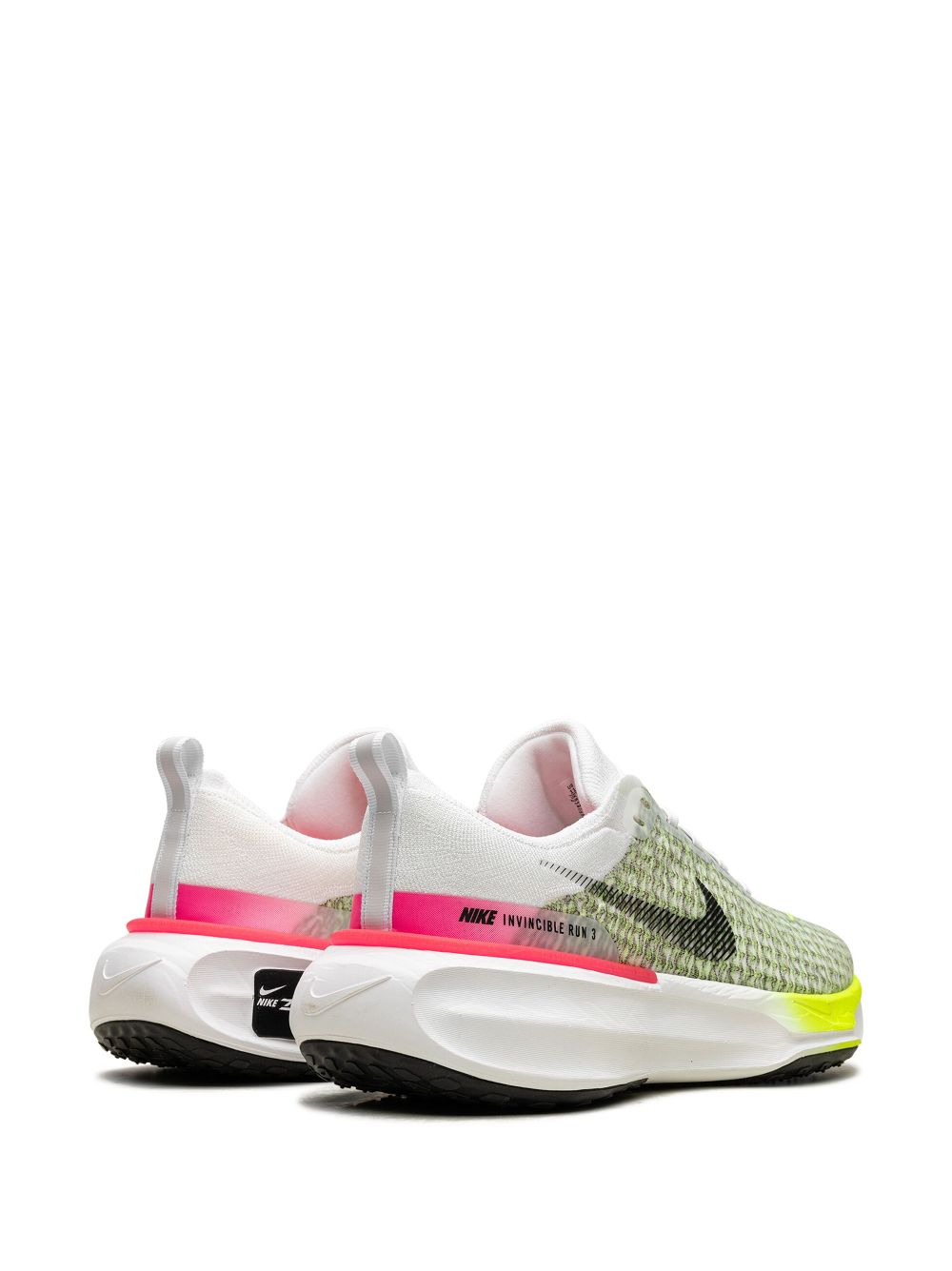 Nike ZoomX Invincible Run 3 "White Volt Hyper Pink" sneakers WOMEN