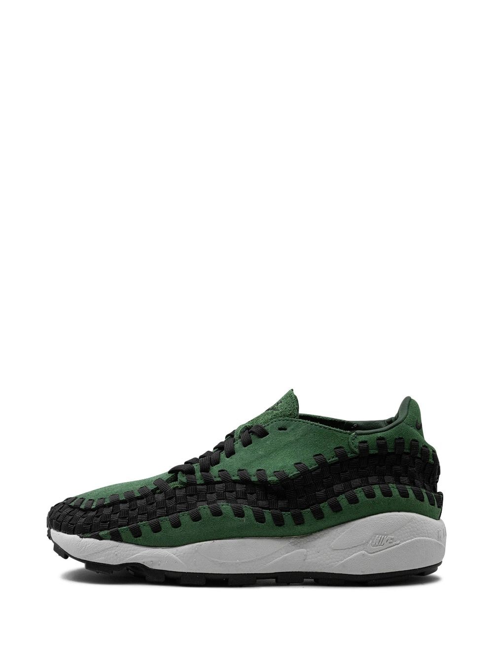 Shop Nike Air Footscape Woven "fir" Sneakers In 绿色