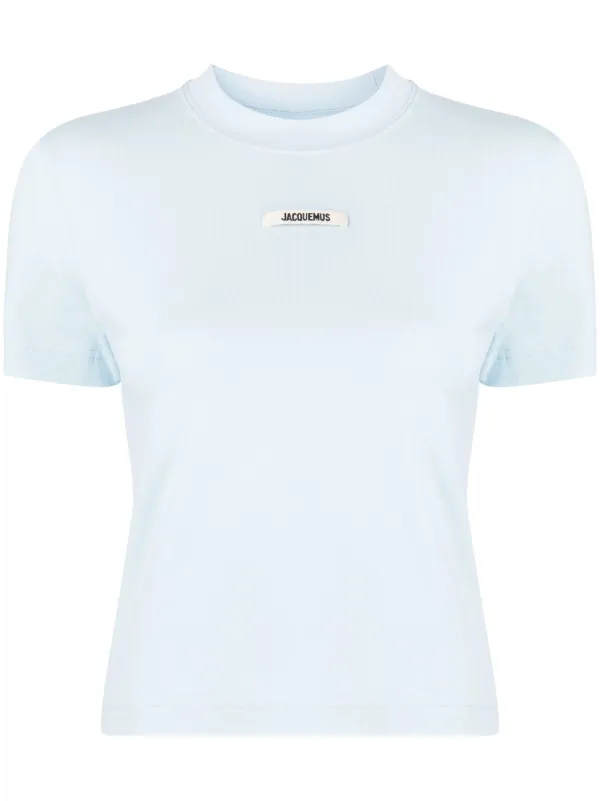 Jacquemus Le T shirt Gros Grain Top Farfetch