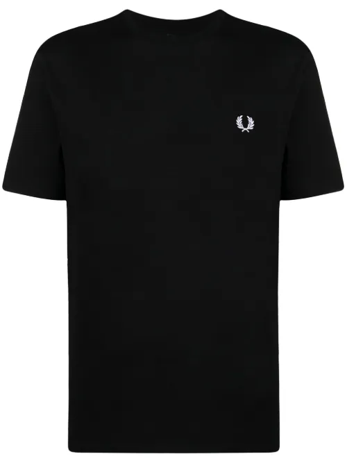 T-shirt en coton à logo imprimé - Fred Perry - Modalova