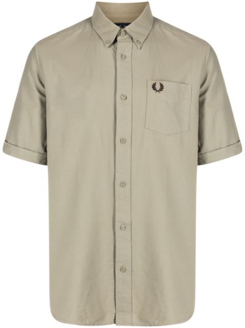 Fred Perry camisa con logo bordado