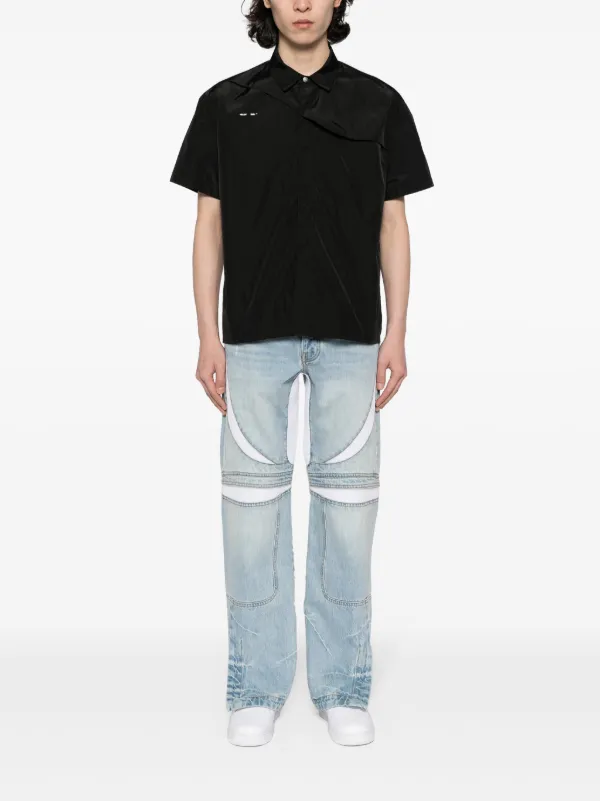【関税込み】AMIRI ブルー MX3 バギージーンズ AMIRI MX-3 ストレートジーンズ | ブルー | FARFETCH JP