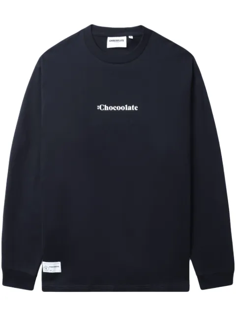 CHOCOOLATE sudadera con logo estampado