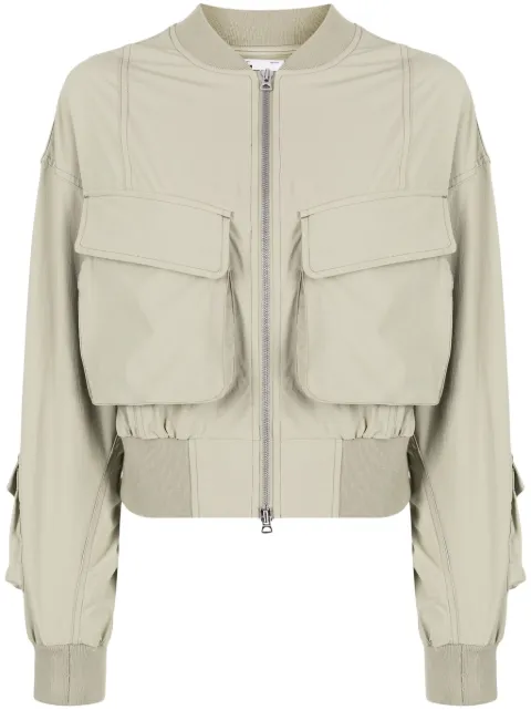 izzue cargo-pocket bomber jacket