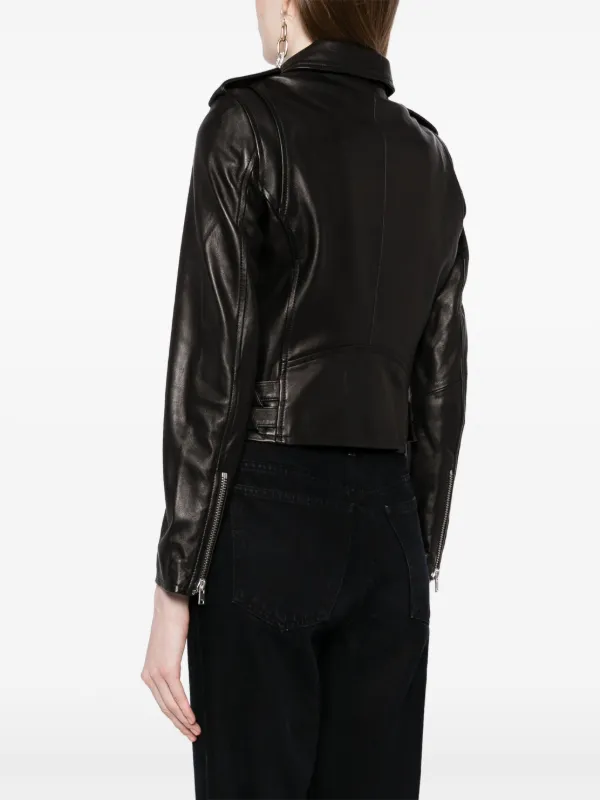 Iro ashville leather hot sale jacket black