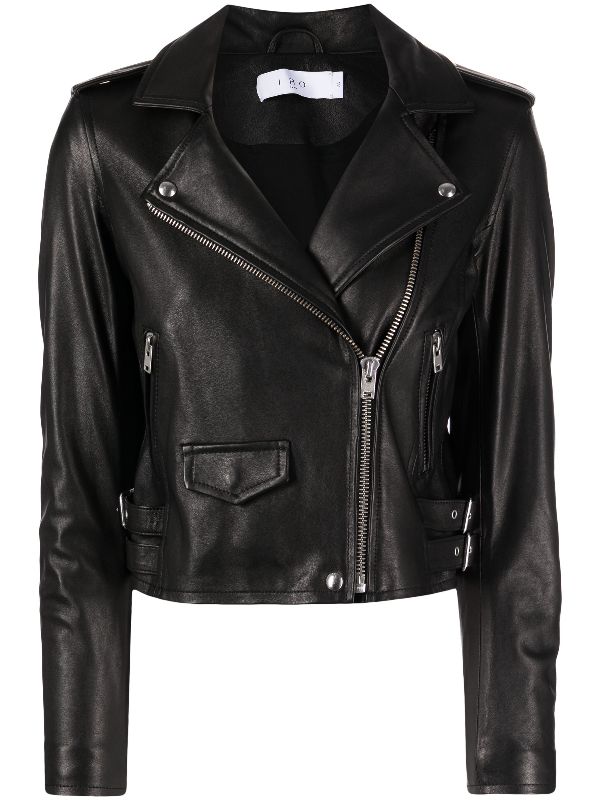 Iro ashville on sale leather jacket black